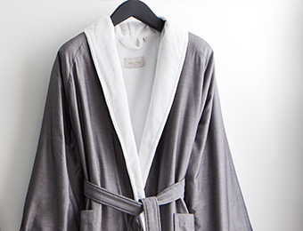 The More Style The Better: Herringbone Shawl Collar Robe