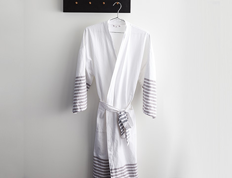 Striped Turkish Robe