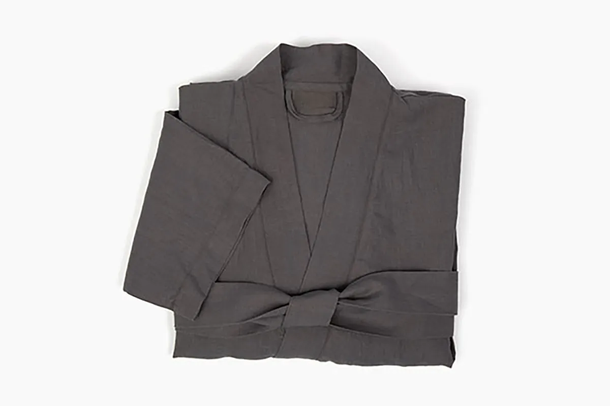 French Linen Robe