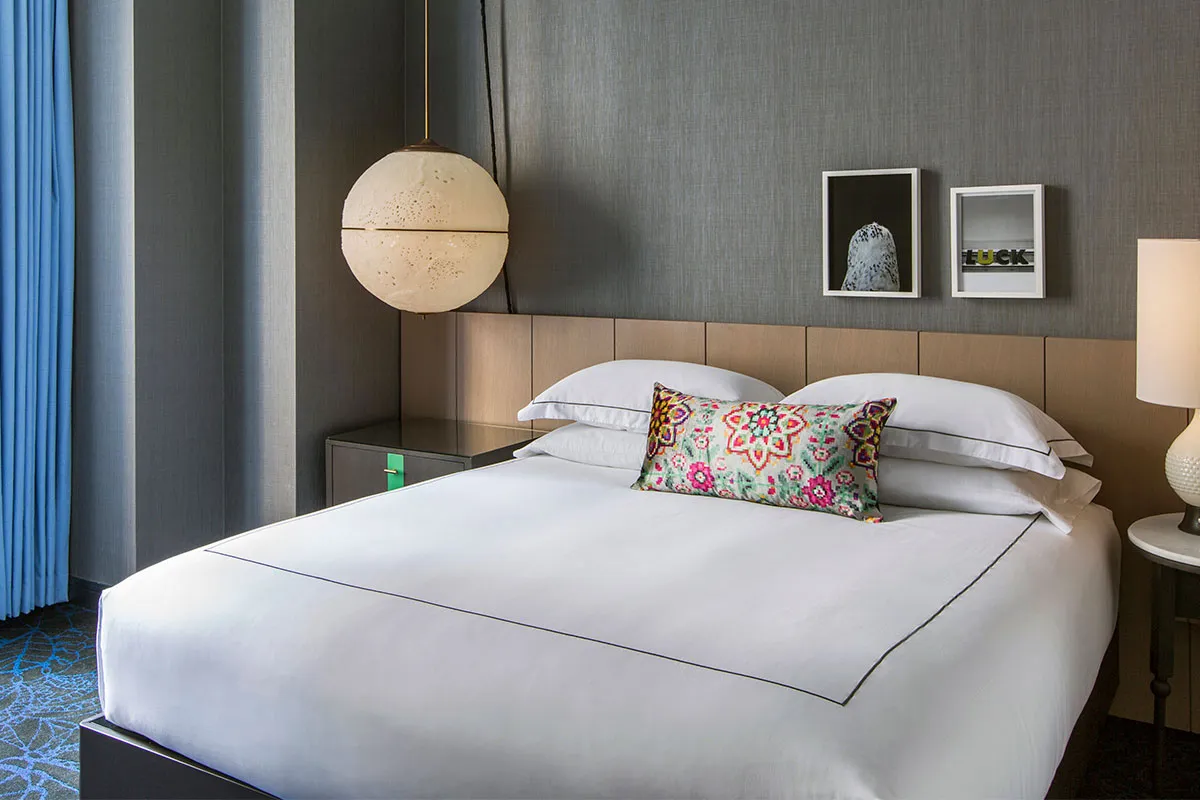 Charcoal Embroidered Duvet Cover & Sham Set