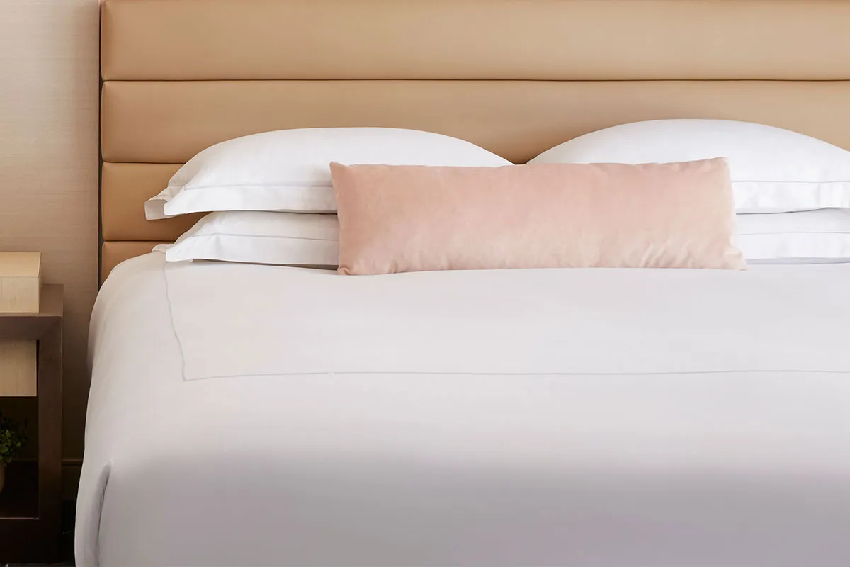 Grey Embroidered Duvet Cover & Sham Set