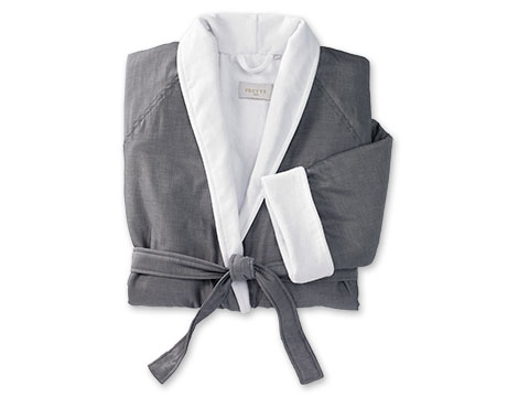 Herringbone Shawl Collar Robe