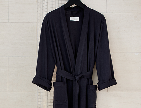 Mélange Kimono Robe