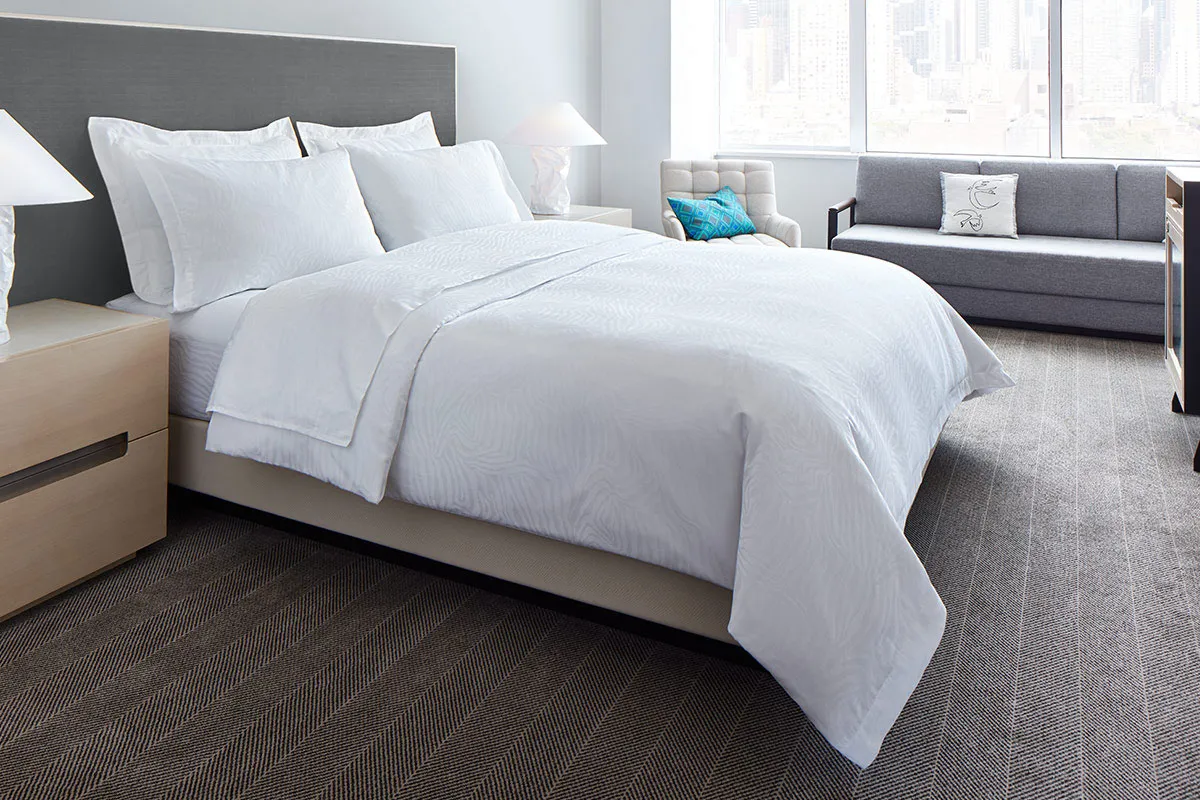 Zebra Stripe Bed & Bedding Set