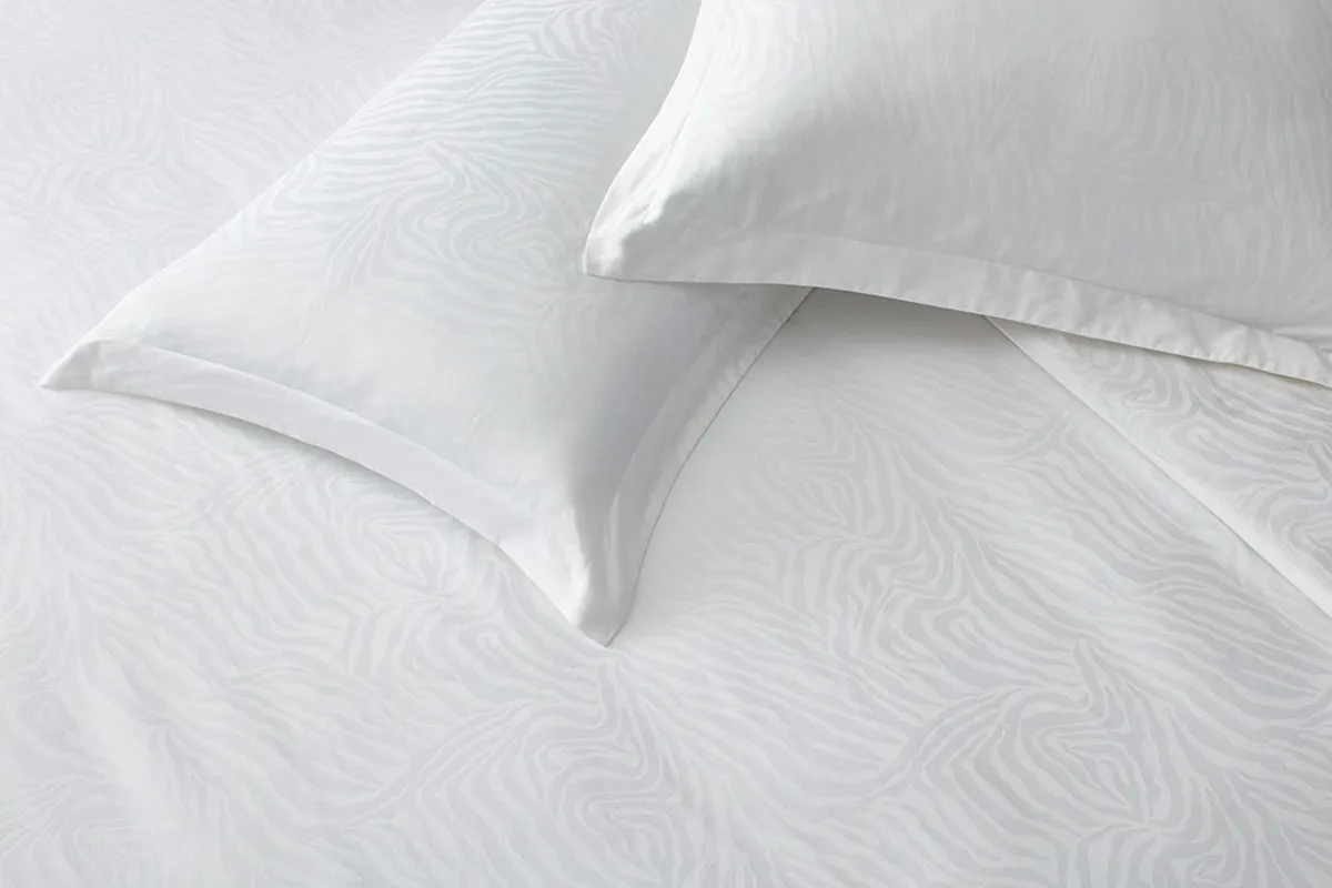 Zebra Stripe Duvet Cover & Sham Set