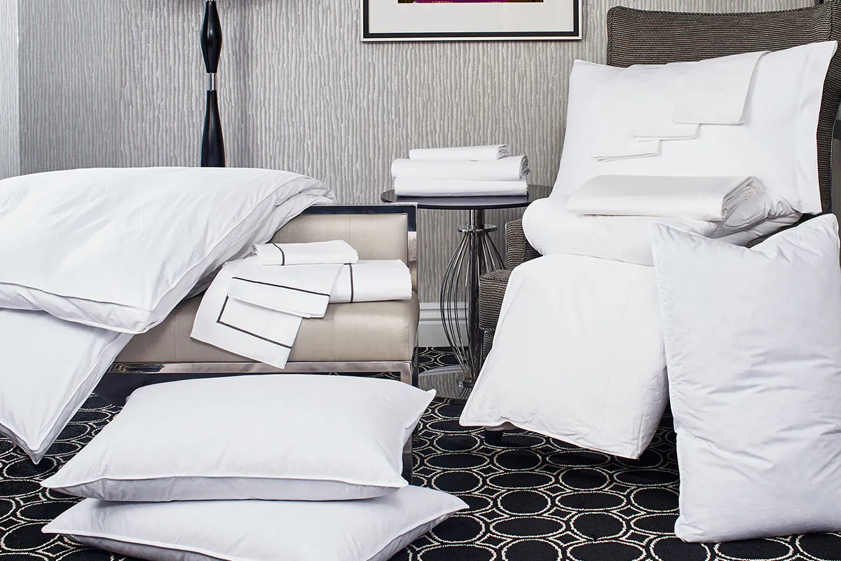 Charcoal Embroidered Bedding Set