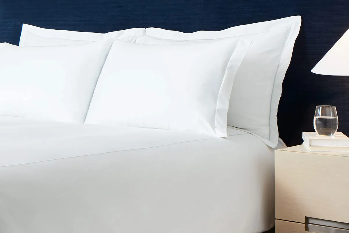 Grey Embroidered Bedding Set