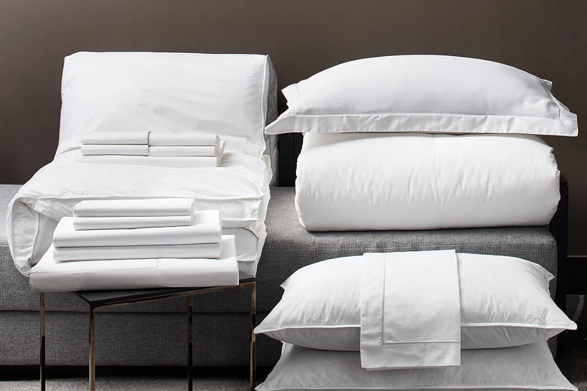 Grey Embroidered Bedding Set