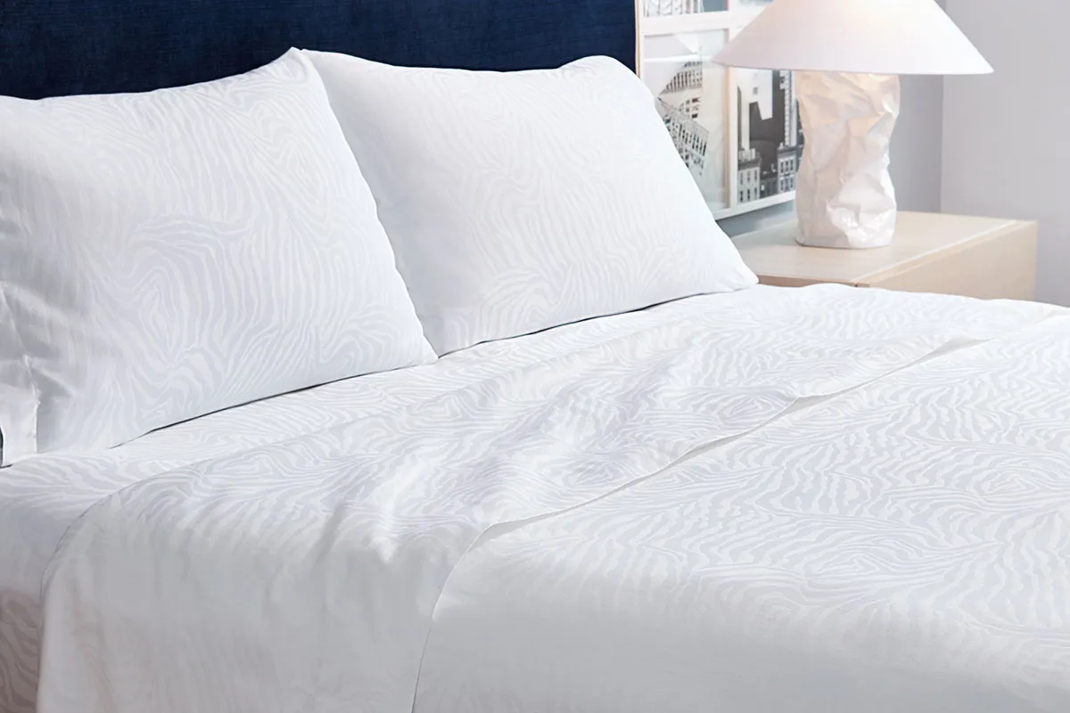Zebra Stripe Flat Sheet