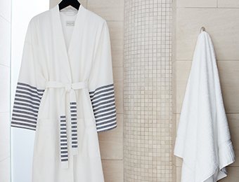 The More Style The Better: Striped Turkish Robe