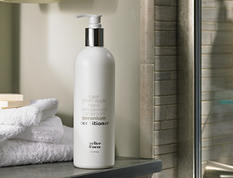 atelier bloem geranium conditioner bath