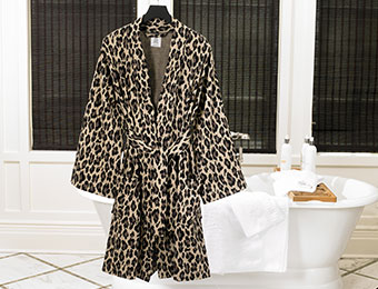 Leopard Robe