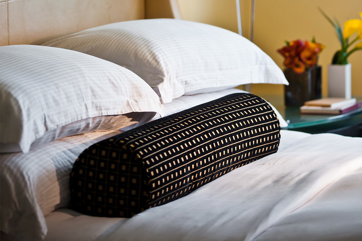 Striped pillow shams on sale